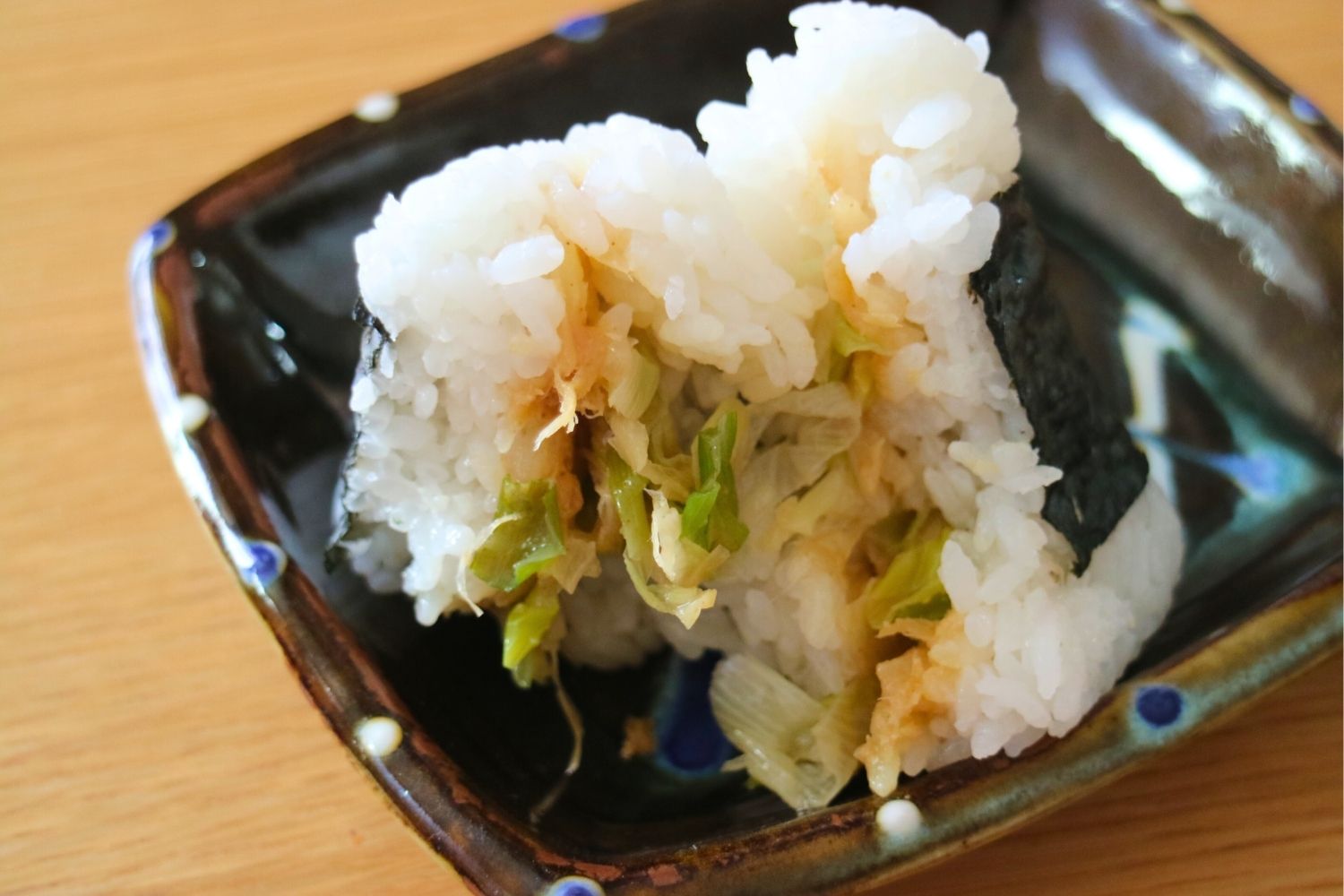 ねぎみそのおにぎり