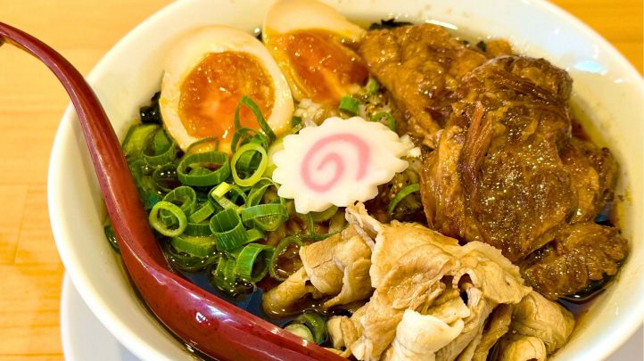 粋麺みろくの特製牛骨スタミナラーメン