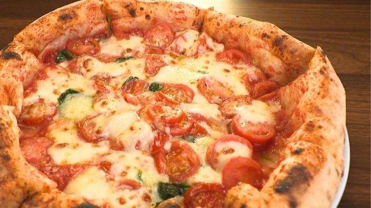 Pizzeria UWOZAのマルゲリータ
