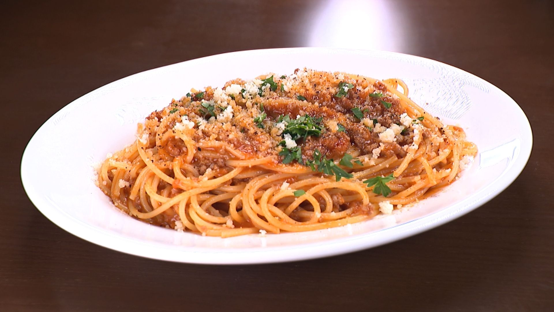 クリーム・クラヨシのスパゲッティボロネーゼソース