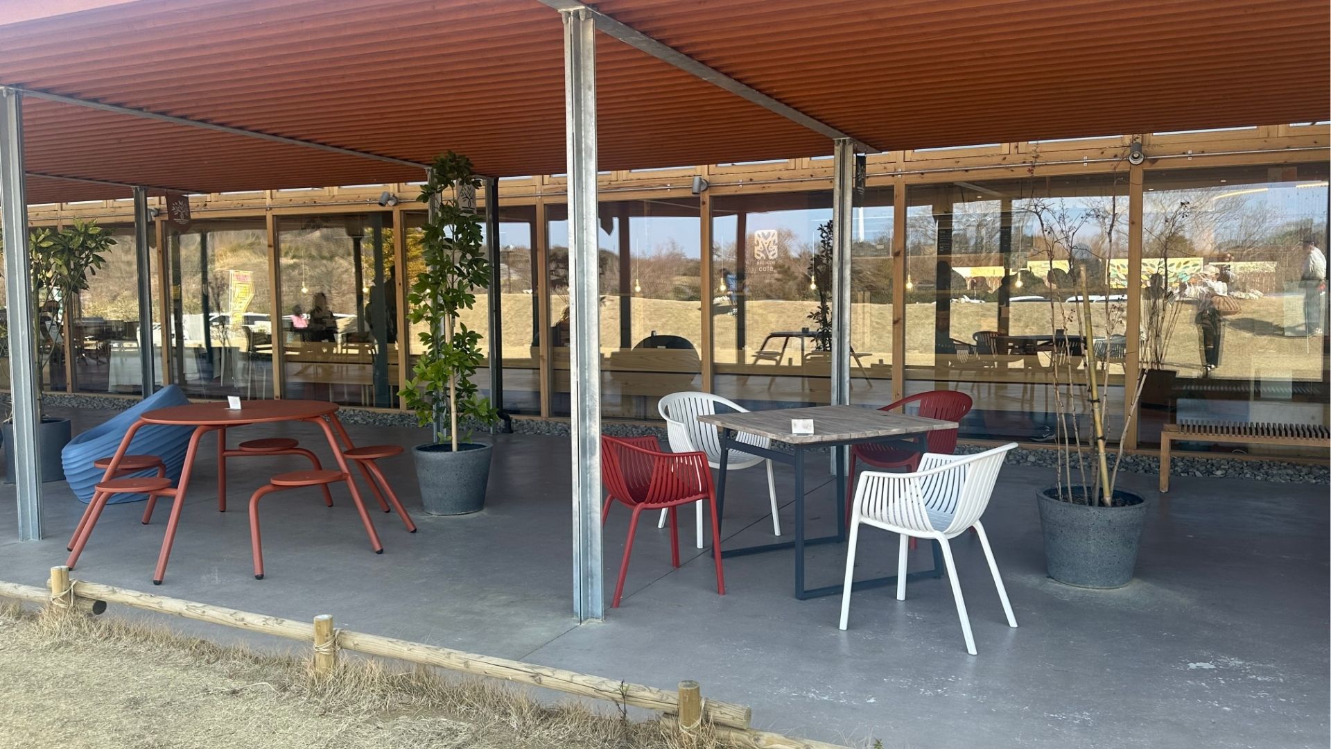 なぎの木カフェ テラス