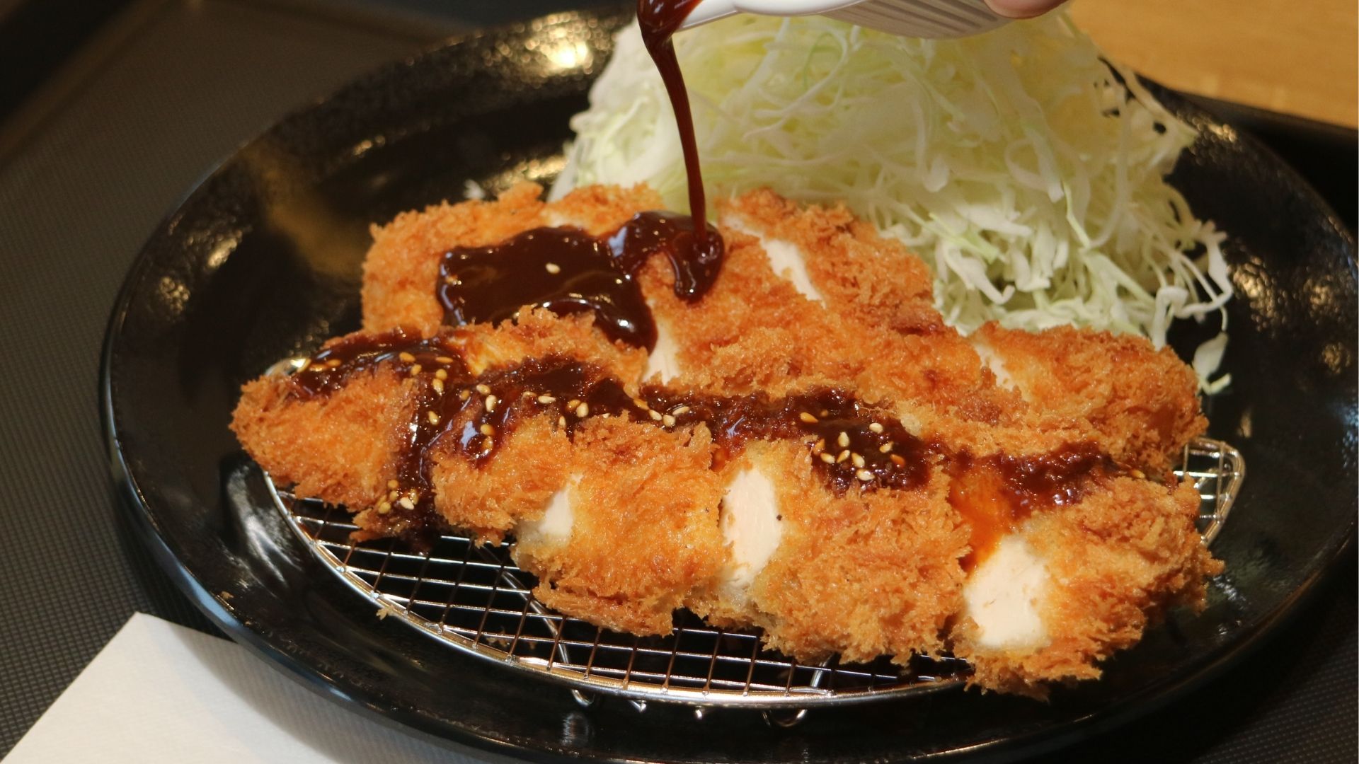 松屋の味噌ささみかつ定食