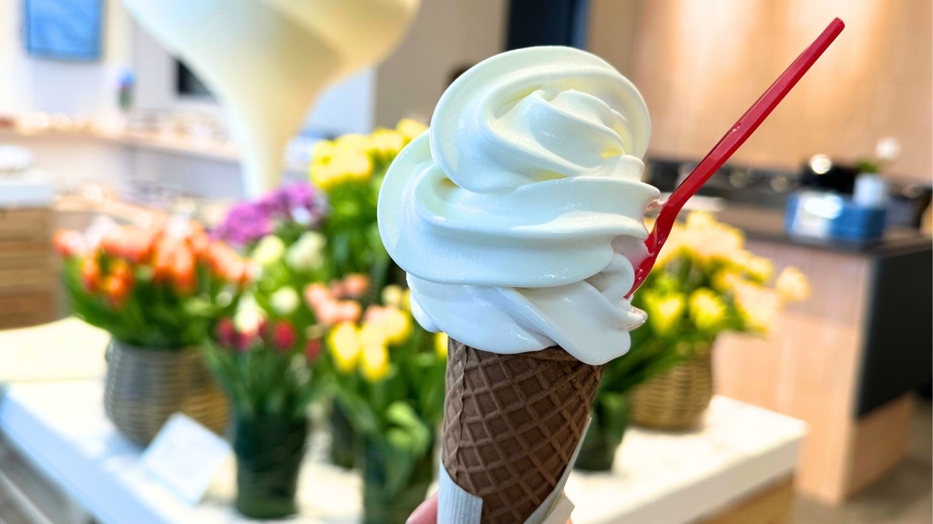 トゥリパーナのソフトクリーム