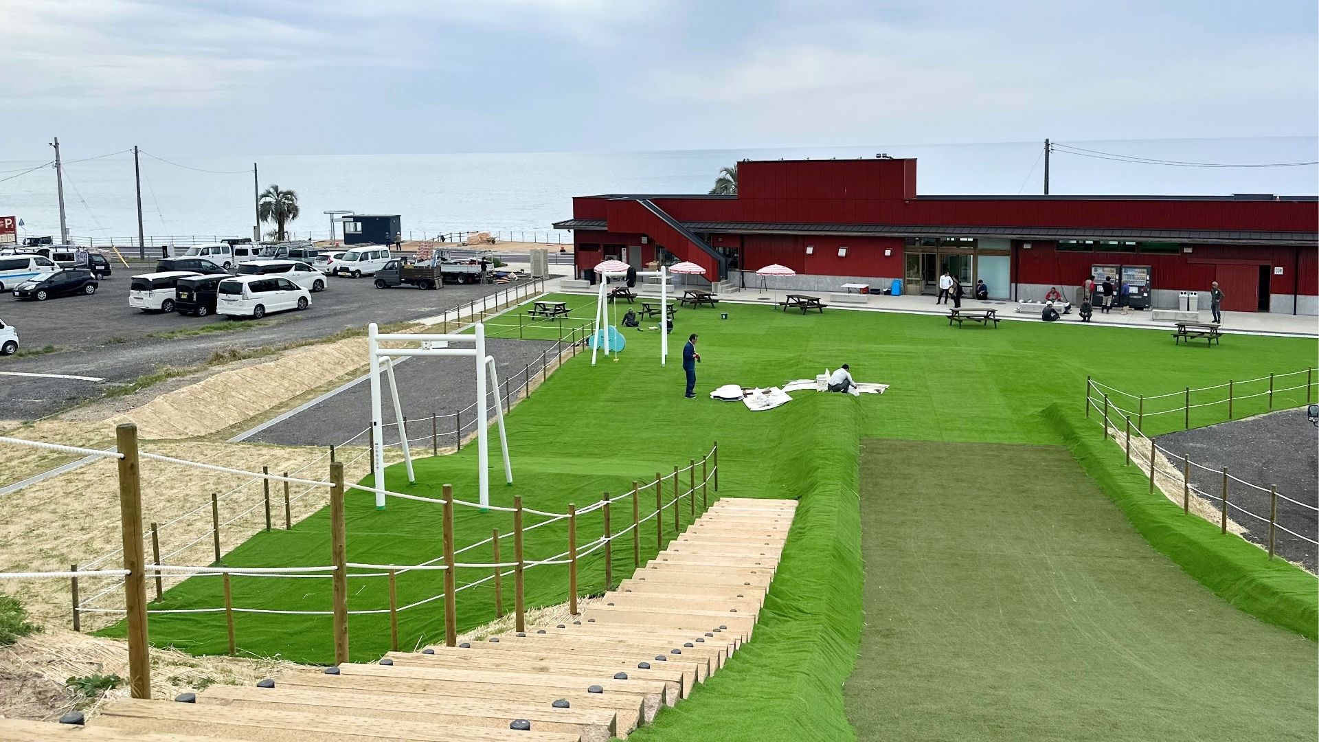 ロカーレの芝スライダー