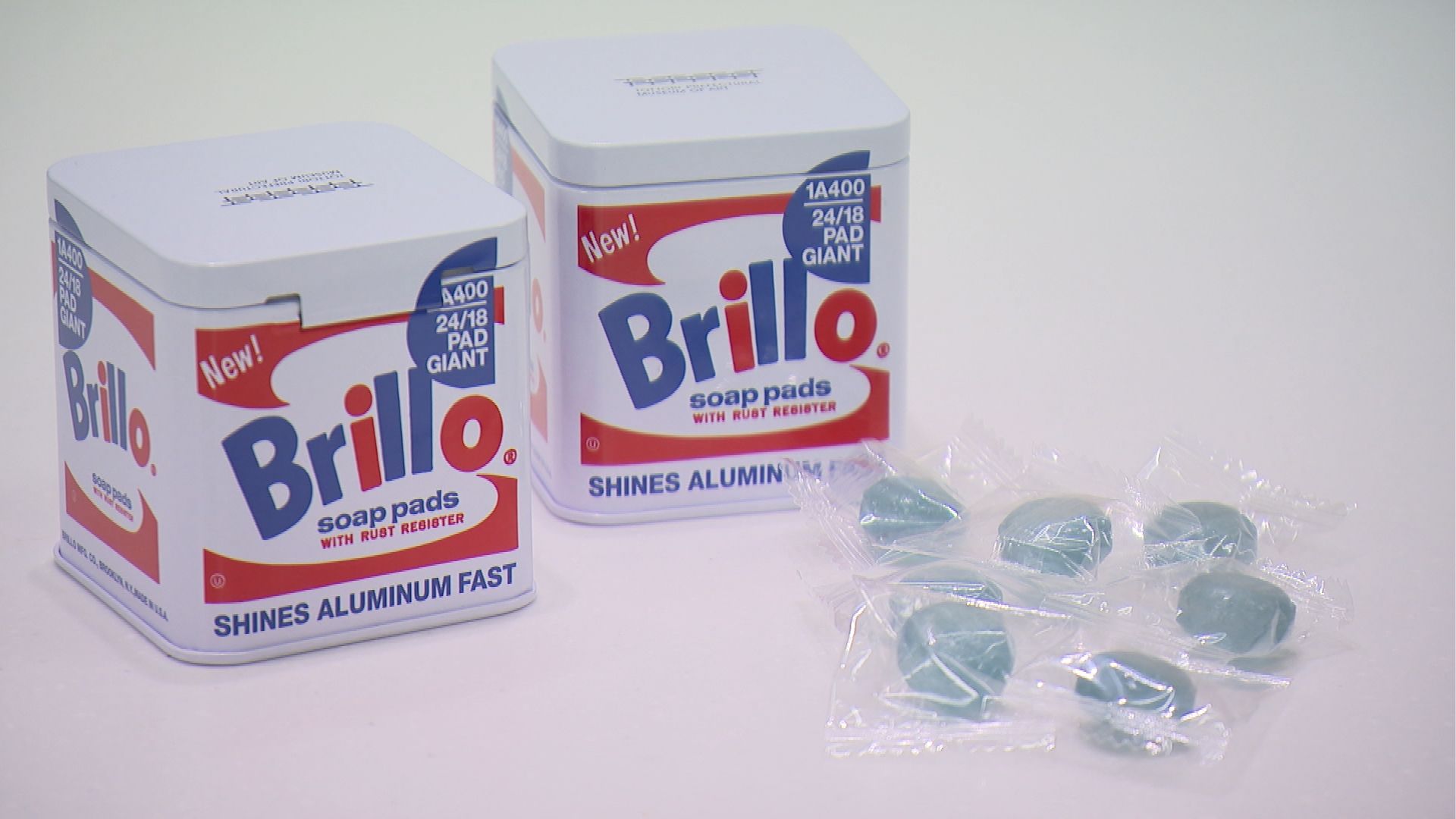 鳥取県立美術館のブリロ・ボックスをモチーフにしたお土産