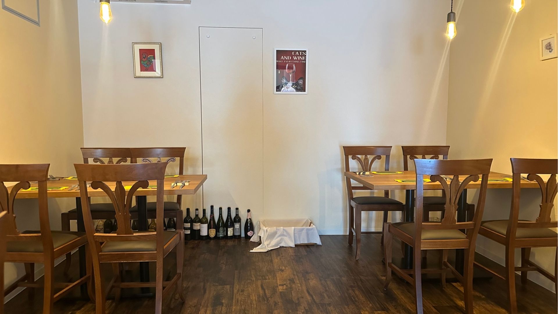 タベルナタキの店内