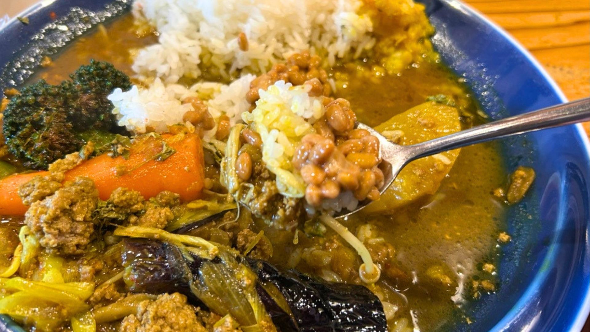 納豆カレー