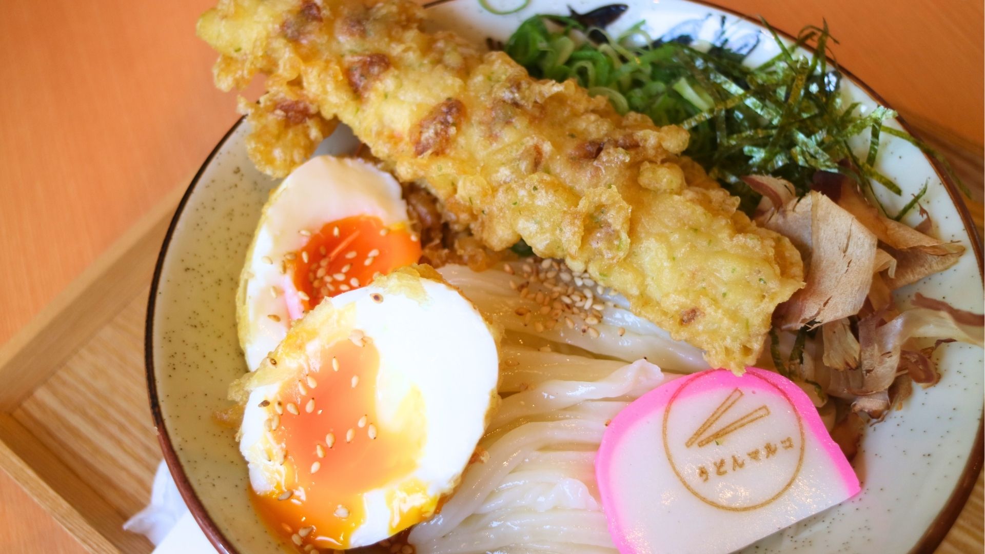 ちく玉ぶっかけうどん