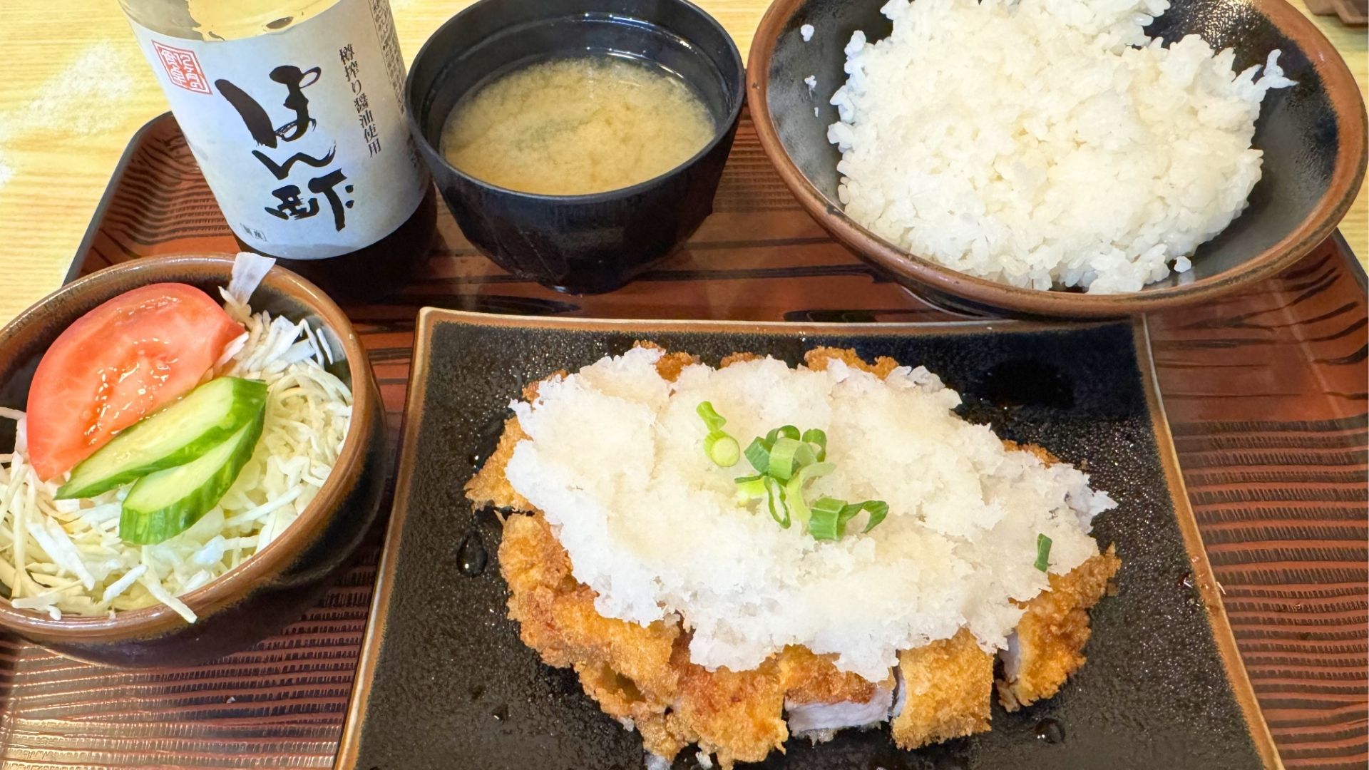 ぼうげつ　おろしとんかつ