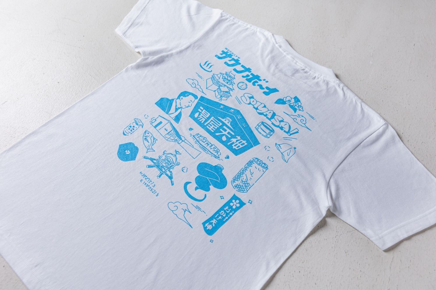 サウナボーイコラボのTシャツ