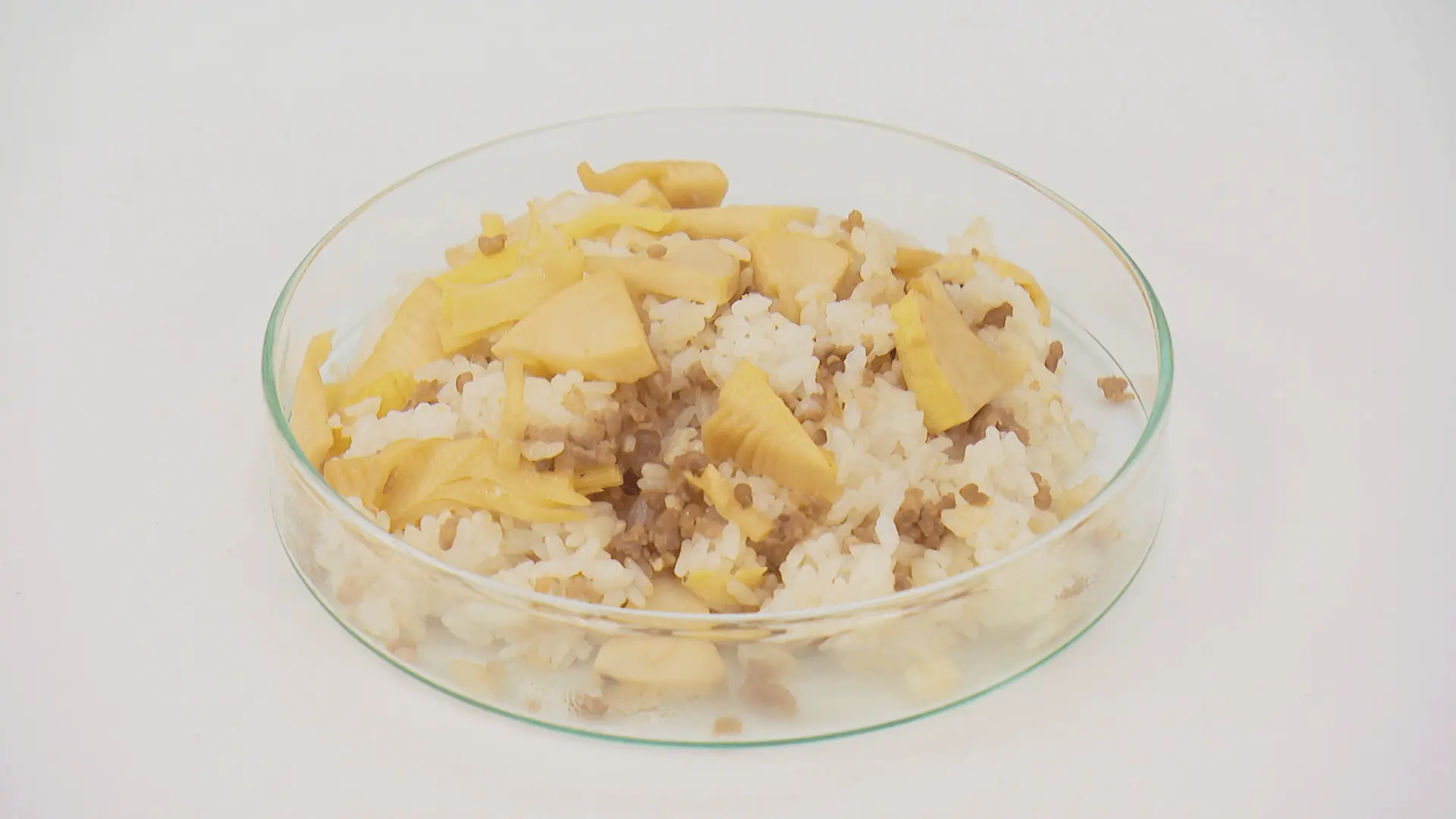 豚たけのこ混ぜご飯