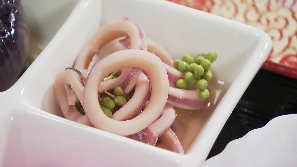 えばこGOHANのイカと山椒のあっさり煮