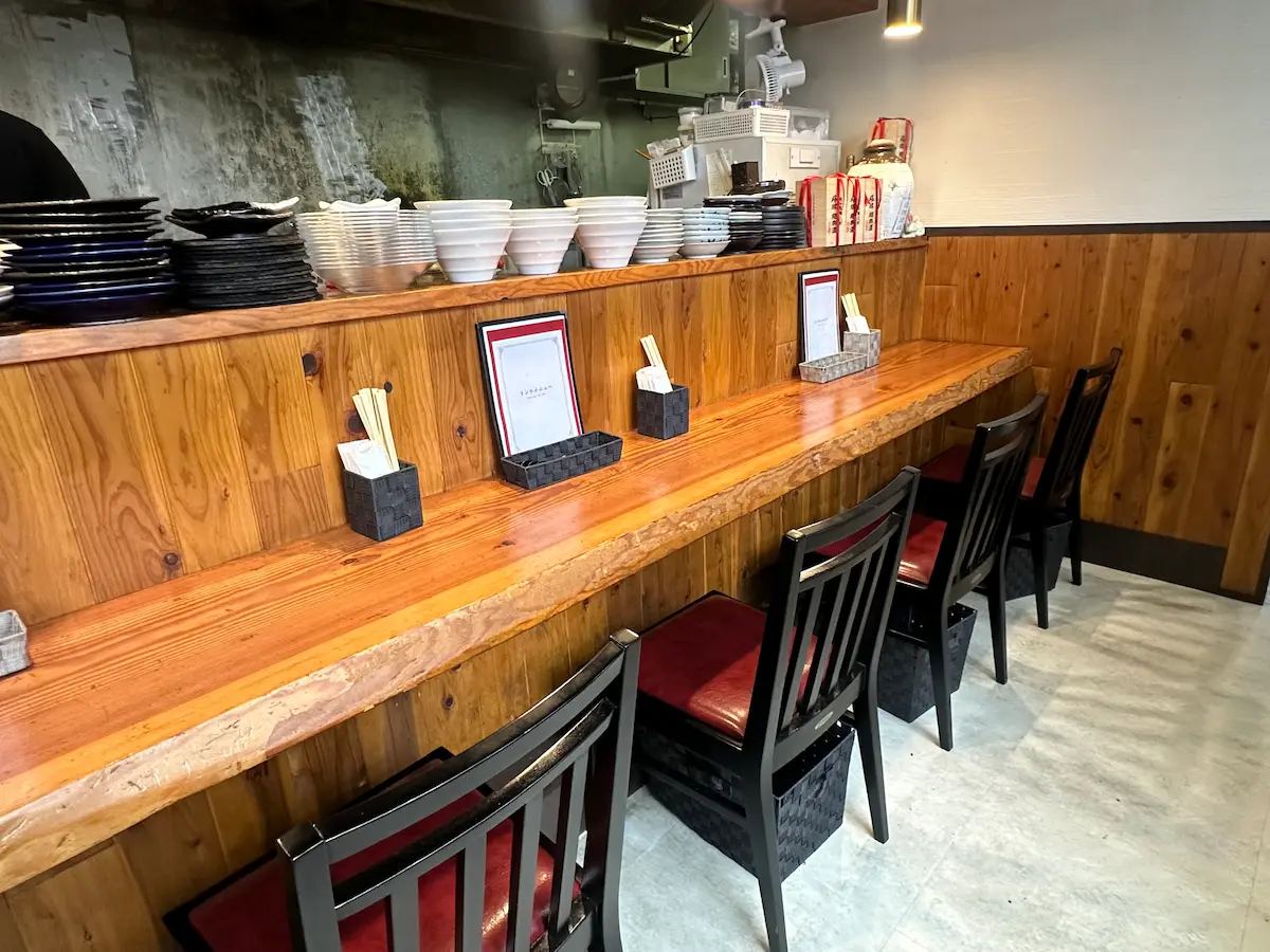 白兎　店内