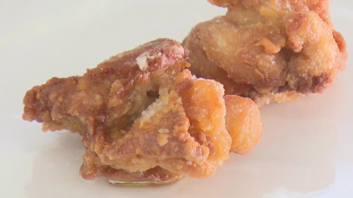 米粉で作った唐揚げ