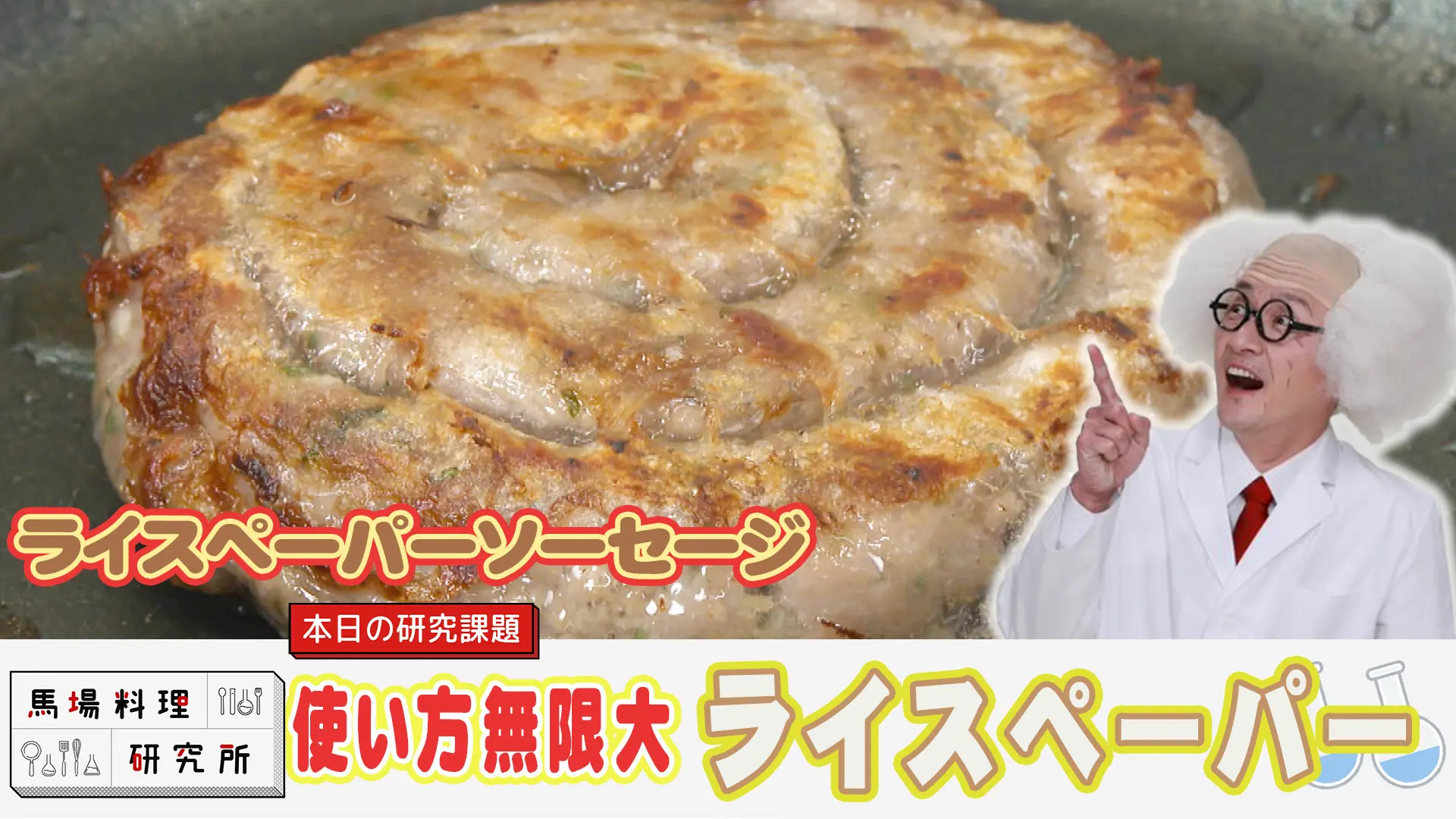 馬場料理研究所 ライスペーパーソーセージ