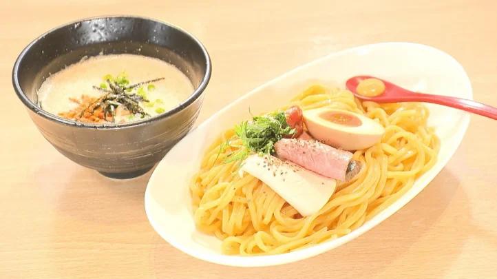 雲南市の多納屋さぶろくの納豆つけ麺