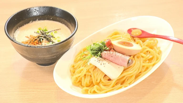 雲南市の多納屋さぶろくの納豆つけ麺