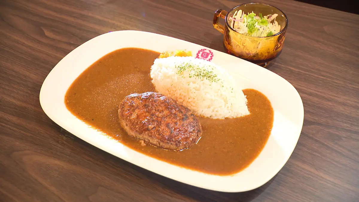 マンマキッチンのハンバーグカレー