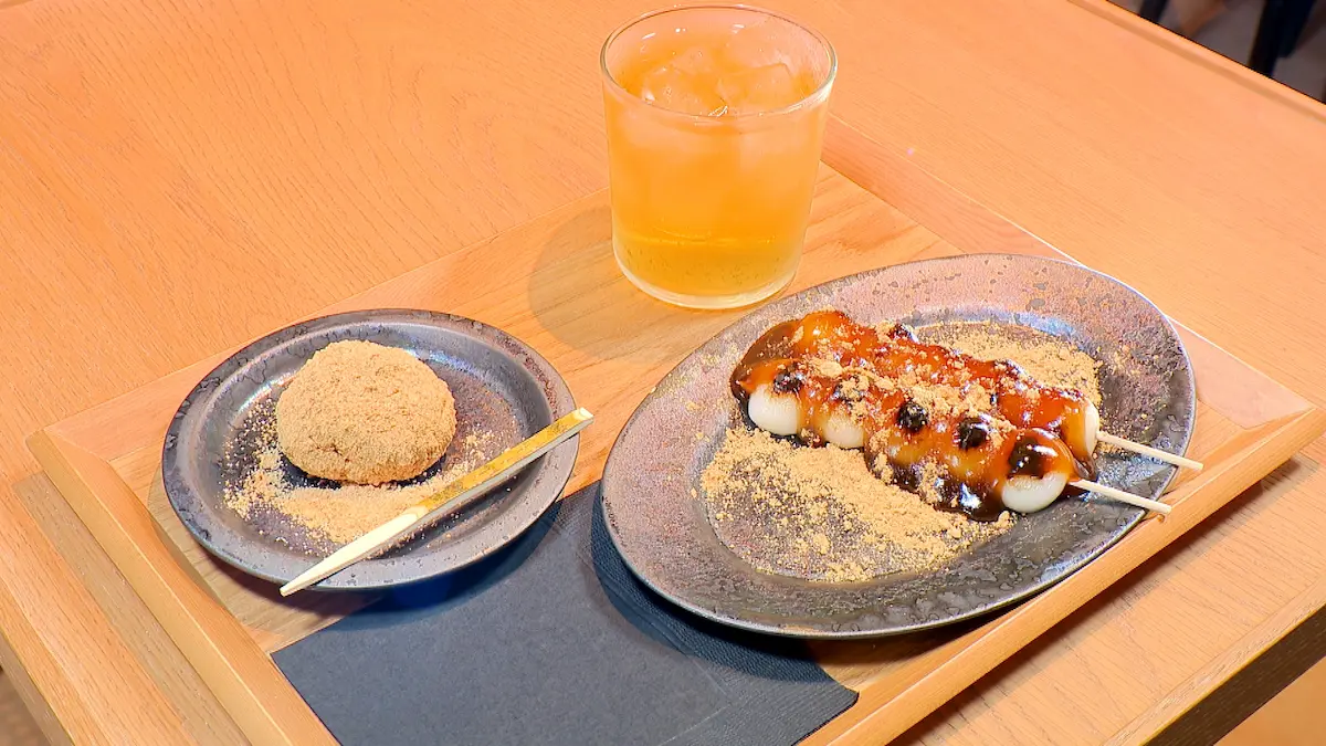 三次市のおもち専門店・もちのえきの「もちのえき満喫セット」