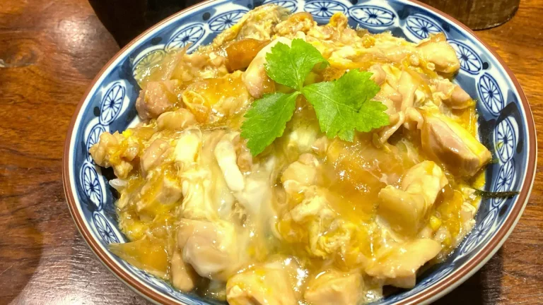 米子にある焼き鳥大山の親子丼
