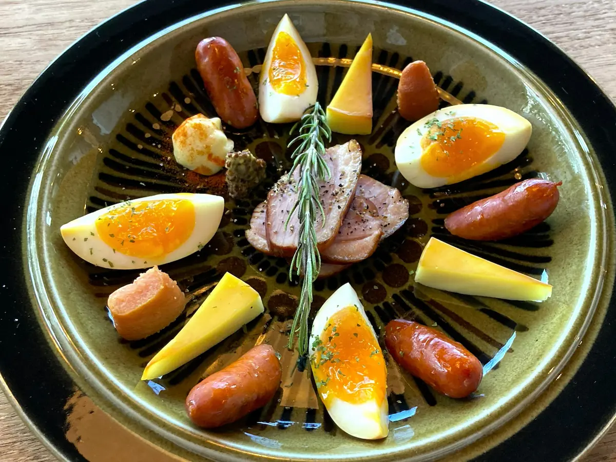 バーダルの燻製盛り合わせ